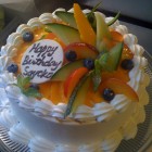 Organic Birth Cake Organic Cake